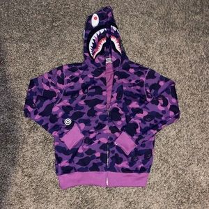 Bape Camo Shark Full Zip